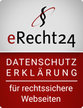 Datenschutzssiegel e-recht24.de